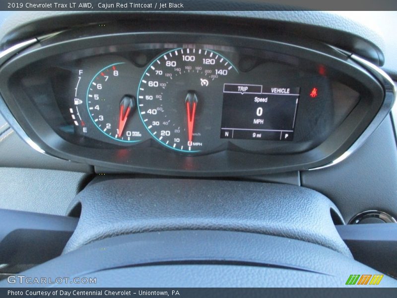 Cajun Red Tintcoat / Jet Black 2019 Chevrolet Trax LT AWD