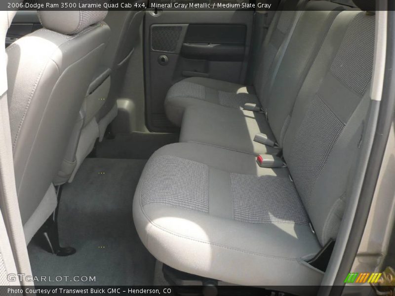 Mineral Gray Metallic / Medium Slate Gray 2006 Dodge Ram 3500 Laramie Quad Cab 4x4