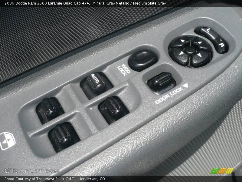 Mineral Gray Metallic / Medium Slate Gray 2006 Dodge Ram 3500 Laramie Quad Cab 4x4