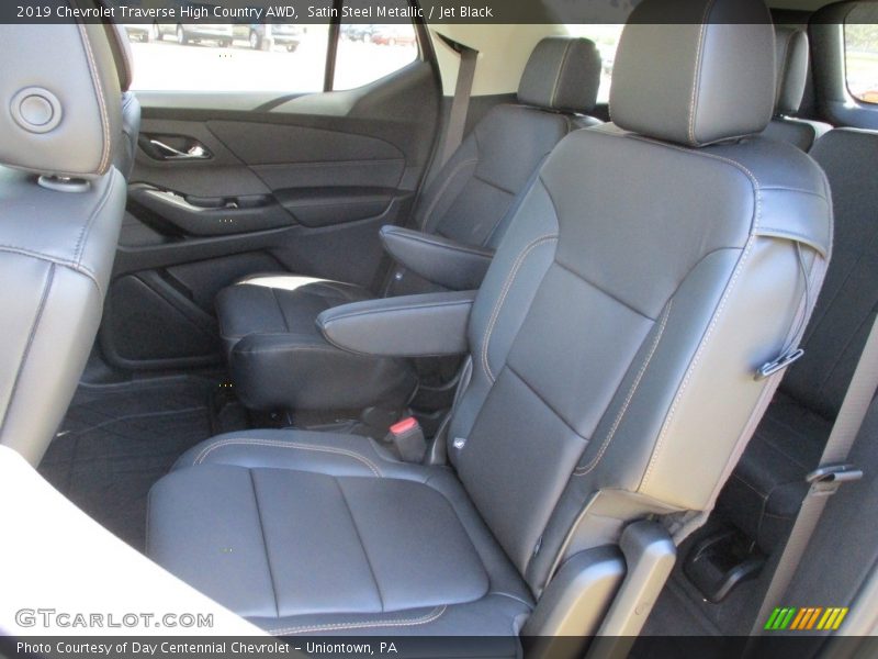Satin Steel Metallic / Jet Black 2019 Chevrolet Traverse High Country AWD
