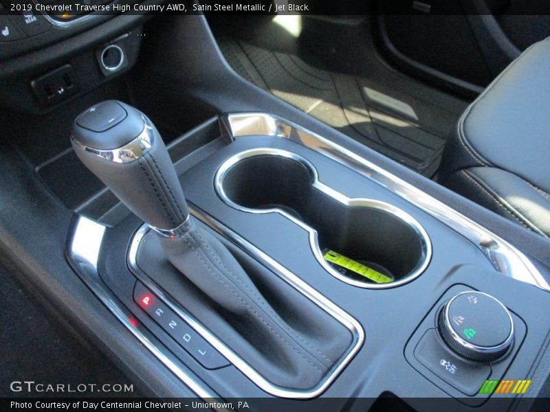 Satin Steel Metallic / Jet Black 2019 Chevrolet Traverse High Country AWD
