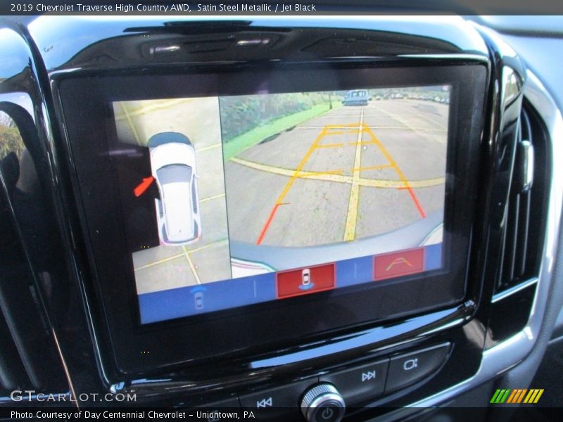 Satin Steel Metallic / Jet Black 2019 Chevrolet Traverse High Country AWD