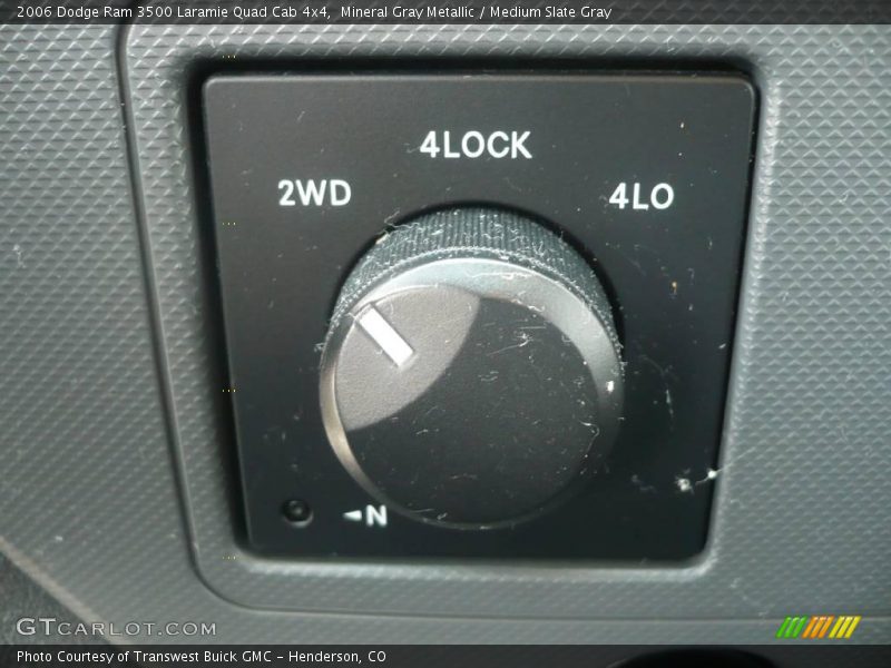 Mineral Gray Metallic / Medium Slate Gray 2006 Dodge Ram 3500 Laramie Quad Cab 4x4