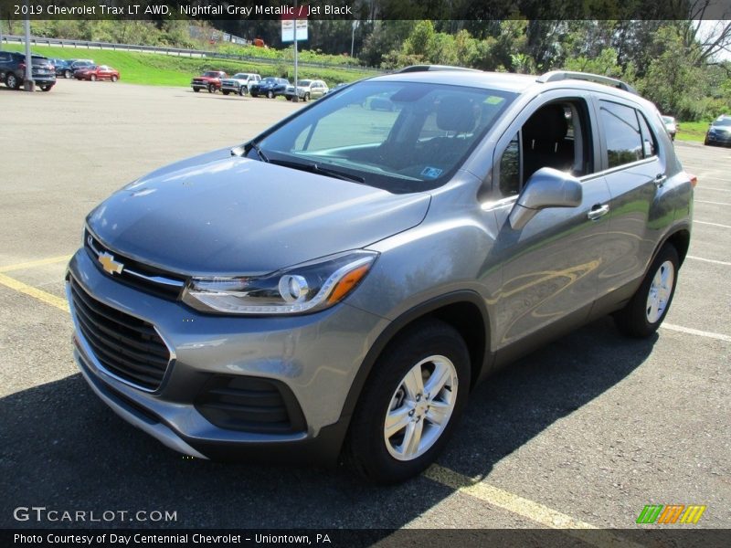 Nightfall Gray Metallic / Jet Black 2019 Chevrolet Trax LT AWD