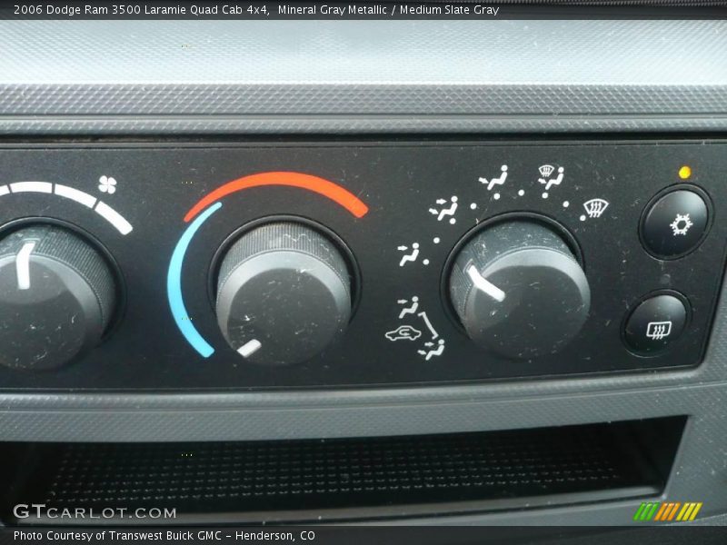 Mineral Gray Metallic / Medium Slate Gray 2006 Dodge Ram 3500 Laramie Quad Cab 4x4
