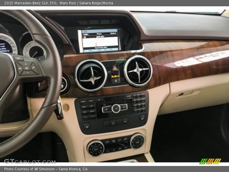 Mars Red / Sahara Beige/Mocha 2015 Mercedes-Benz GLK 350