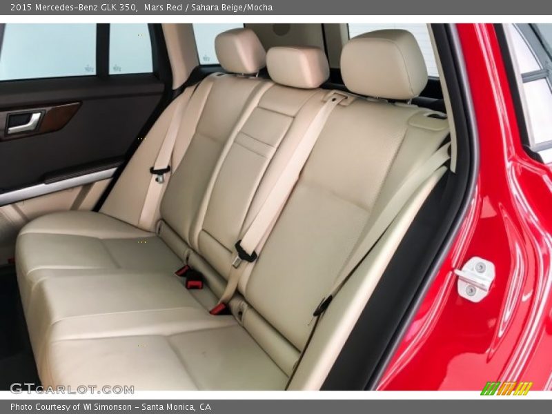 Mars Red / Sahara Beige/Mocha 2015 Mercedes-Benz GLK 350