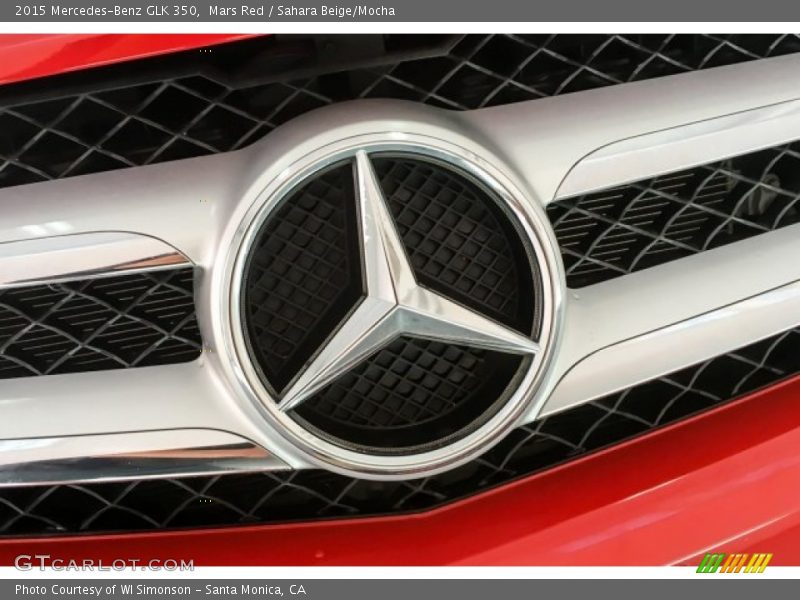 Mars Red / Sahara Beige/Mocha 2015 Mercedes-Benz GLK 350