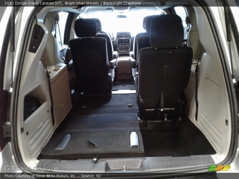 Bright Silver Metallic / Black/Light Graystone 2012 Dodge Grand Caravan SXT