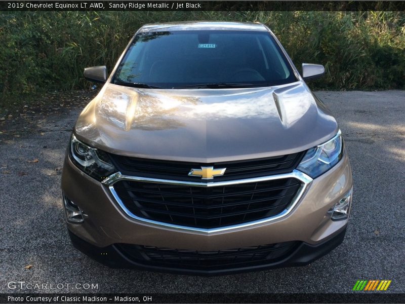 Sandy Ridge Metallic / Jet Black 2019 Chevrolet Equinox LT AWD