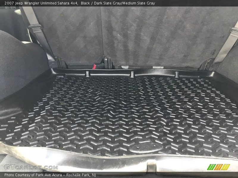 Black / Dark Slate Gray/Medium Slate Gray 2007 Jeep Wrangler Unlimited Sahara 4x4