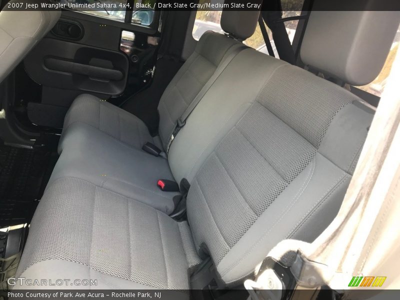 Black / Dark Slate Gray/Medium Slate Gray 2007 Jeep Wrangler Unlimited Sahara 4x4