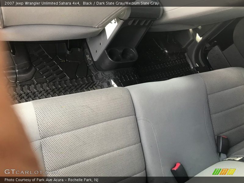 Black / Dark Slate Gray/Medium Slate Gray 2007 Jeep Wrangler Unlimited Sahara 4x4