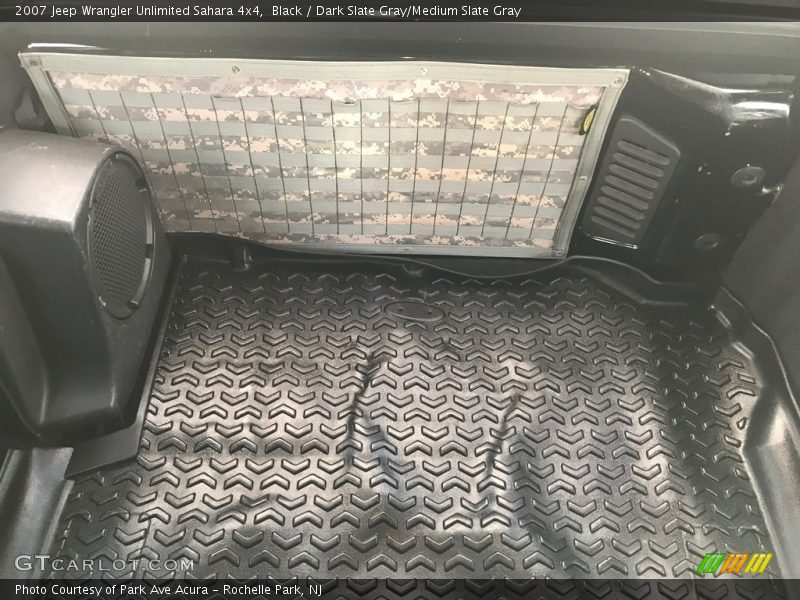 Black / Dark Slate Gray/Medium Slate Gray 2007 Jeep Wrangler Unlimited Sahara 4x4