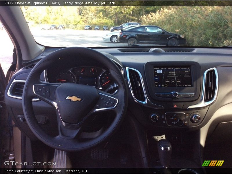 Sandy Ridge Metallic / Jet Black 2019 Chevrolet Equinox LT AWD