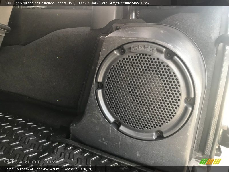 Black / Dark Slate Gray/Medium Slate Gray 2007 Jeep Wrangler Unlimited Sahara 4x4