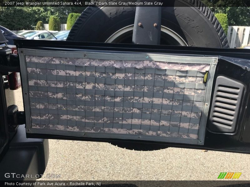 Black / Dark Slate Gray/Medium Slate Gray 2007 Jeep Wrangler Unlimited Sahara 4x4