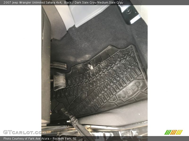 Black / Dark Slate Gray/Medium Slate Gray 2007 Jeep Wrangler Unlimited Sahara 4x4