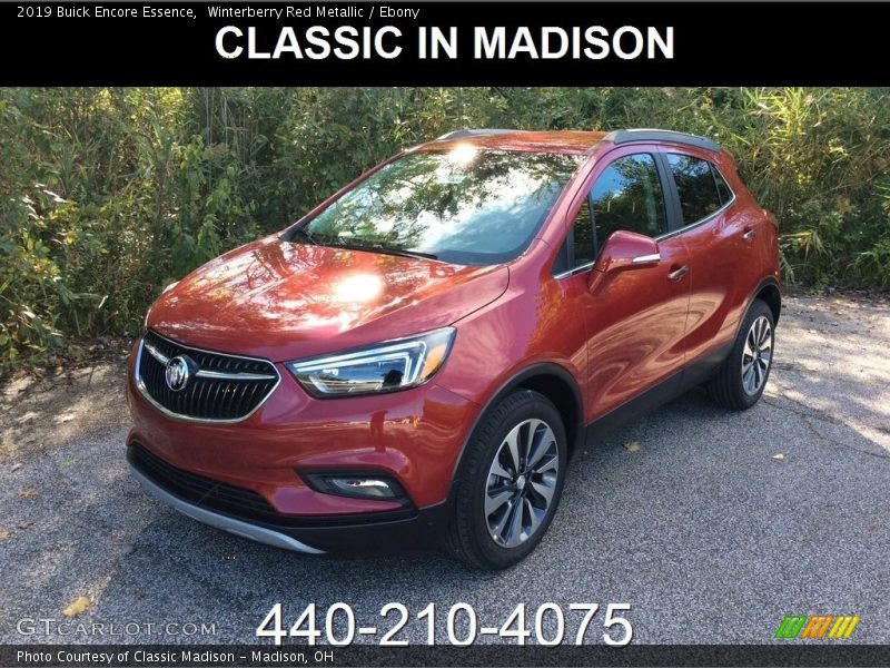 Winterberry Red Metallic / Ebony 2019 Buick Encore Essence