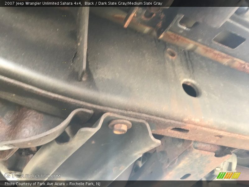 Black / Dark Slate Gray/Medium Slate Gray 2007 Jeep Wrangler Unlimited Sahara 4x4