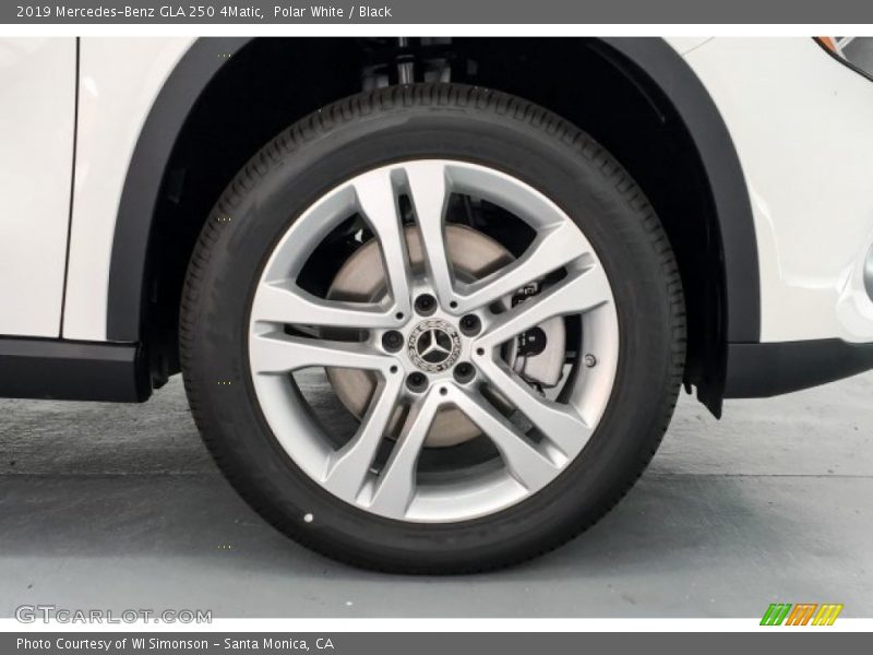 Polar White / Black 2019 Mercedes-Benz GLA 250 4Matic