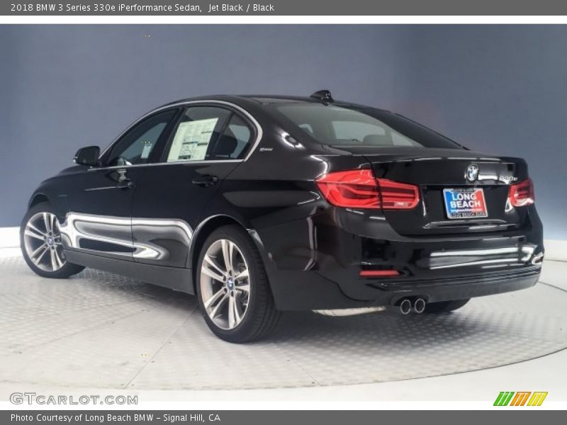 Jet Black / Black 2018 BMW 3 Series 330e iPerformance Sedan