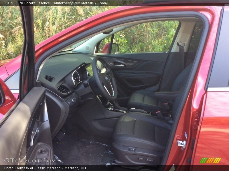  2019 Encore Essence Ebony Interior