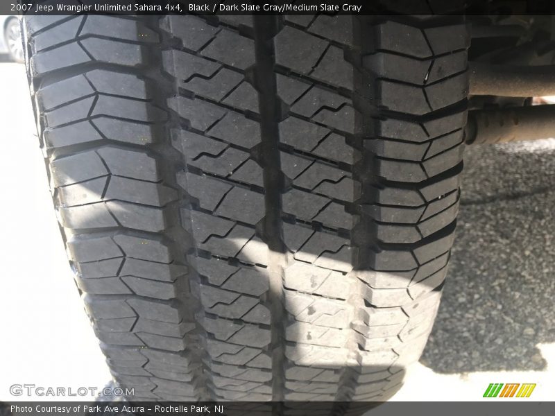 Black / Dark Slate Gray/Medium Slate Gray 2007 Jeep Wrangler Unlimited Sahara 4x4