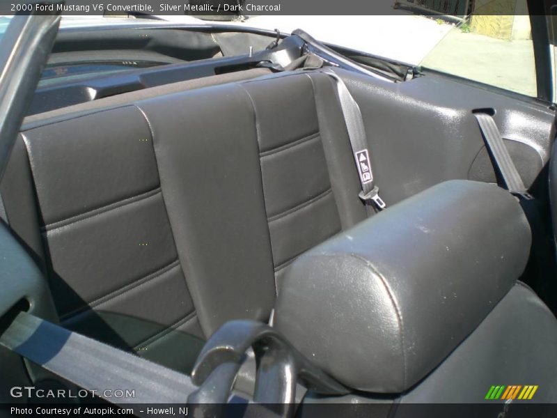 Silver Metallic / Dark Charcoal 2000 Ford Mustang V6 Convertible