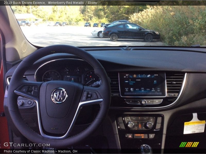 Controls of 2019 Encore Essence