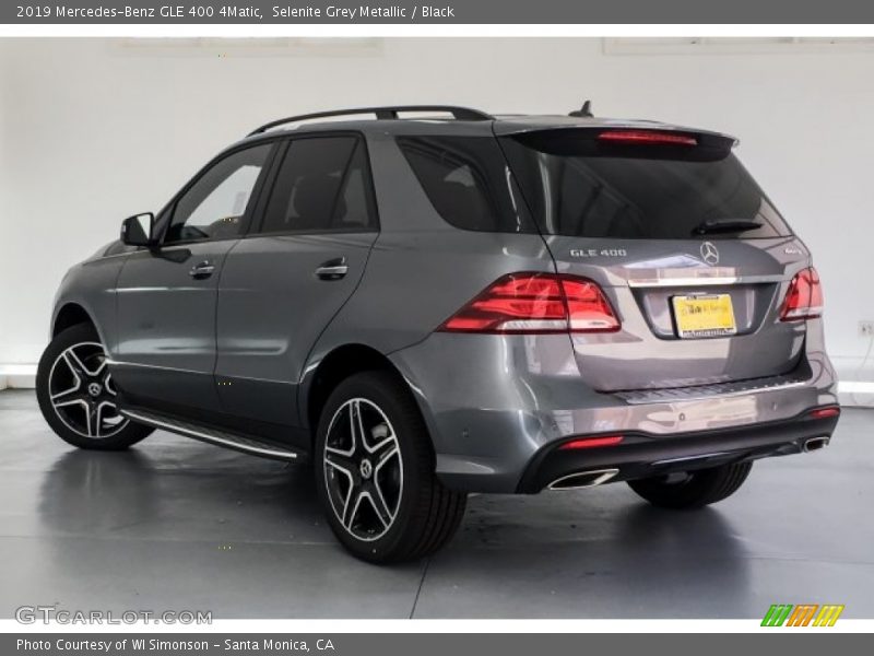 Selenite Grey Metallic / Black 2019 Mercedes-Benz GLE 400 4Matic