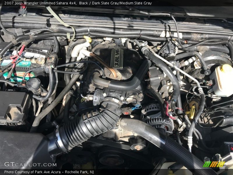 Black / Dark Slate Gray/Medium Slate Gray 2007 Jeep Wrangler Unlimited Sahara 4x4