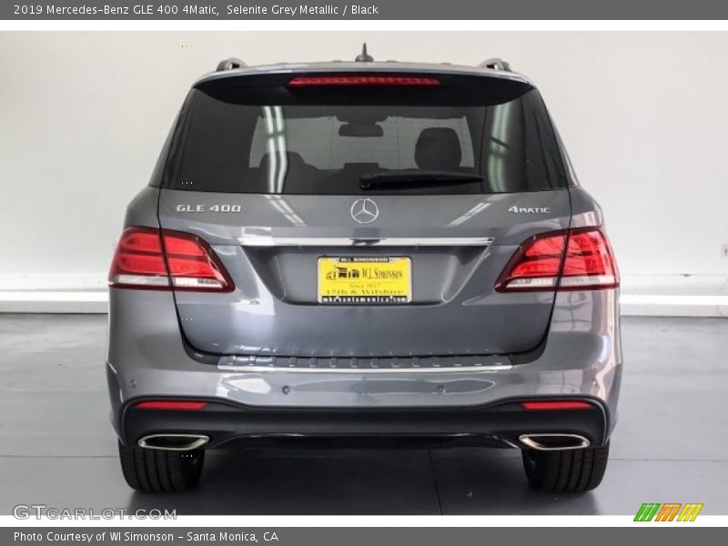 Selenite Grey Metallic / Black 2019 Mercedes-Benz GLE 400 4Matic