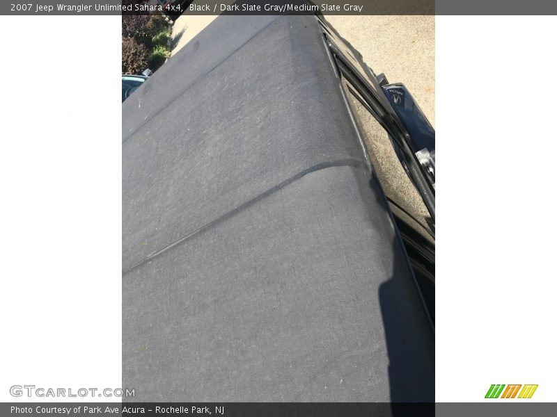 Black / Dark Slate Gray/Medium Slate Gray 2007 Jeep Wrangler Unlimited Sahara 4x4
