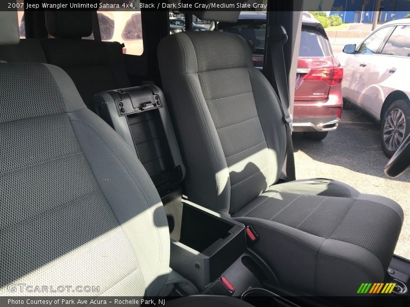 Black / Dark Slate Gray/Medium Slate Gray 2007 Jeep Wrangler Unlimited Sahara 4x4