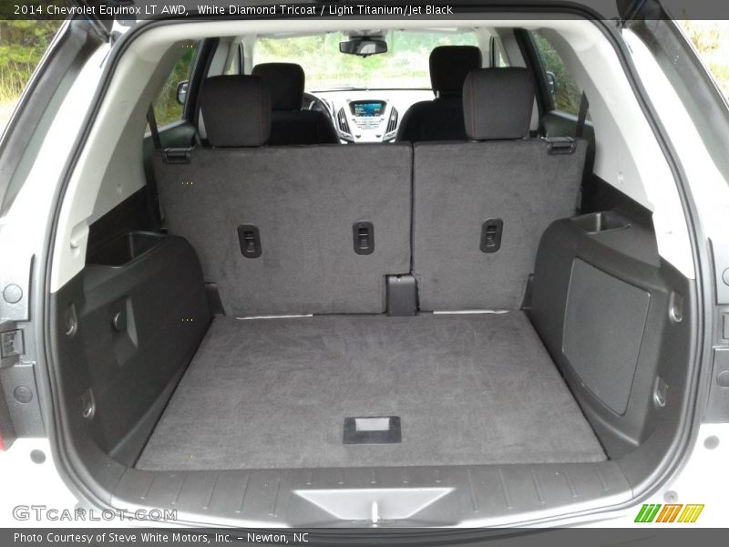 White Diamond Tricoat / Light Titanium/Jet Black 2014 Chevrolet Equinox LT AWD