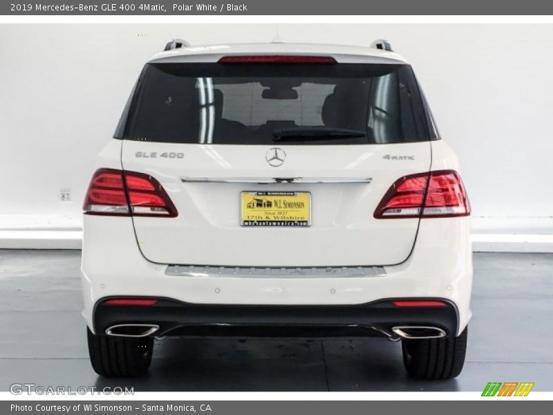 Polar White / Black 2019 Mercedes-Benz GLE 400 4Matic