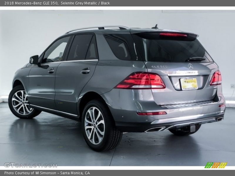 Selenite Grey Metallic / Black 2018 Mercedes-Benz GLE 350