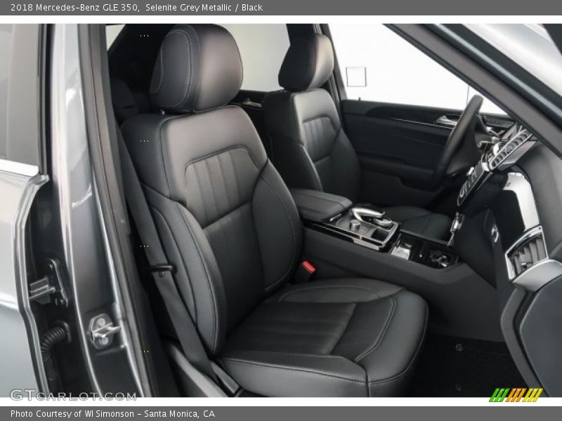 Selenite Grey Metallic / Black 2018 Mercedes-Benz GLE 350