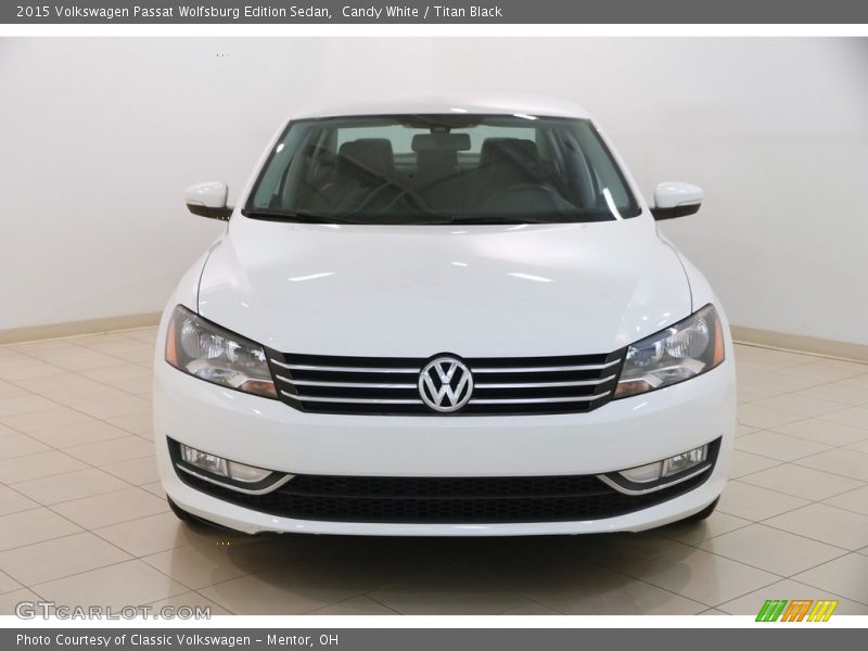 Candy White / Titan Black 2015 Volkswagen Passat Wolfsburg Edition Sedan