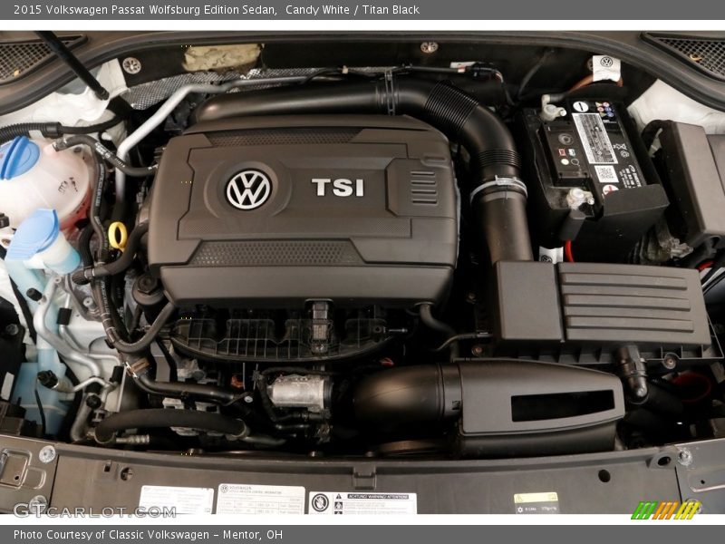 Candy White / Titan Black 2015 Volkswagen Passat Wolfsburg Edition Sedan