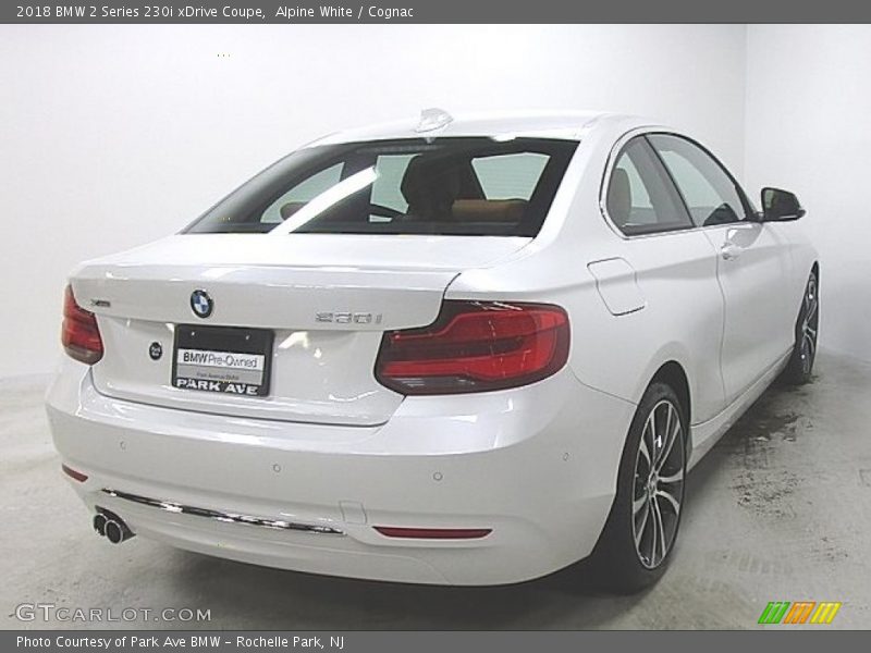 Alpine White / Cognac 2018 BMW 2 Series 230i xDrive Coupe