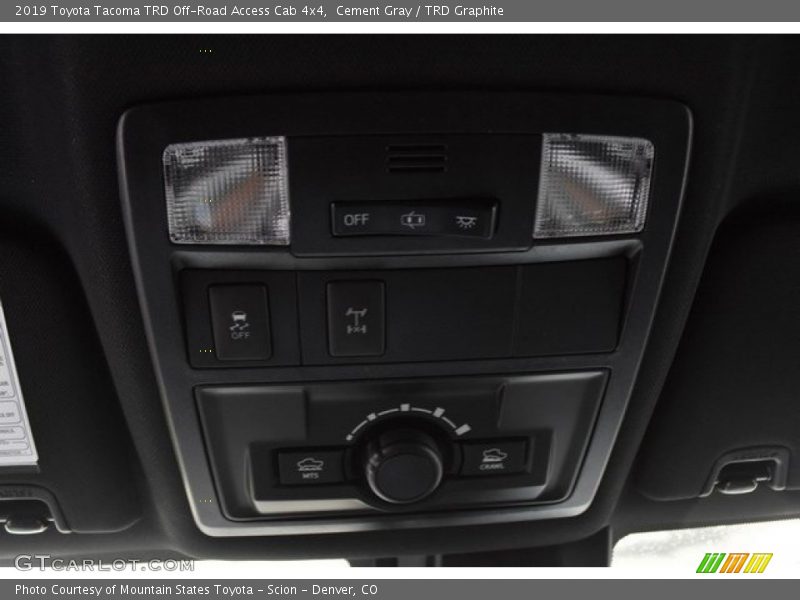 Cement Gray / TRD Graphite 2019 Toyota Tacoma TRD Off-Road Access Cab 4x4