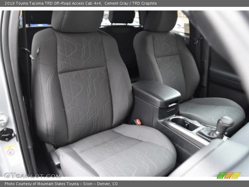 Cement Gray / TRD Graphite 2019 Toyota Tacoma TRD Off-Road Access Cab 4x4