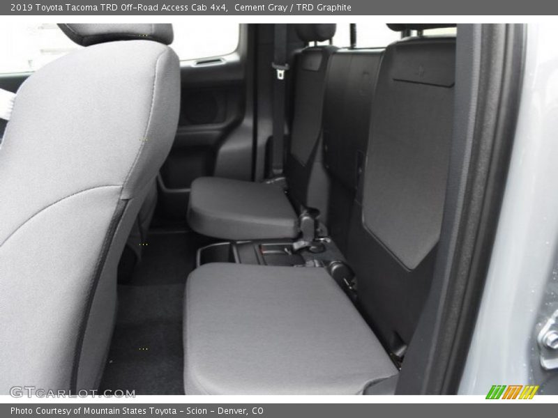 Cement Gray / TRD Graphite 2019 Toyota Tacoma TRD Off-Road Access Cab 4x4