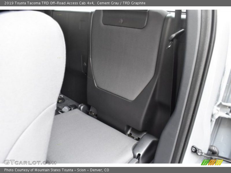 Cement Gray / TRD Graphite 2019 Toyota Tacoma TRD Off-Road Access Cab 4x4
