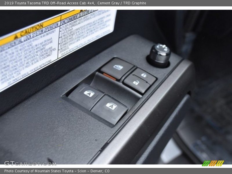Cement Gray / TRD Graphite 2019 Toyota Tacoma TRD Off-Road Access Cab 4x4