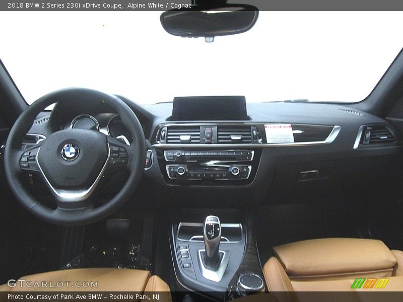 Alpine White / Cognac 2018 BMW 2 Series 230i xDrive Coupe