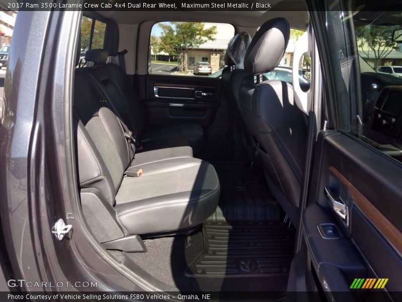 Maximum Steel Metallic / Black 2017 Ram 3500 Laramie Crew Cab 4x4 Dual Rear Wheel