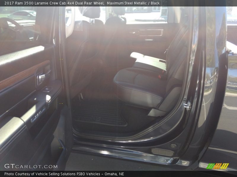 Maximum Steel Metallic / Black 2017 Ram 3500 Laramie Crew Cab 4x4 Dual Rear Wheel